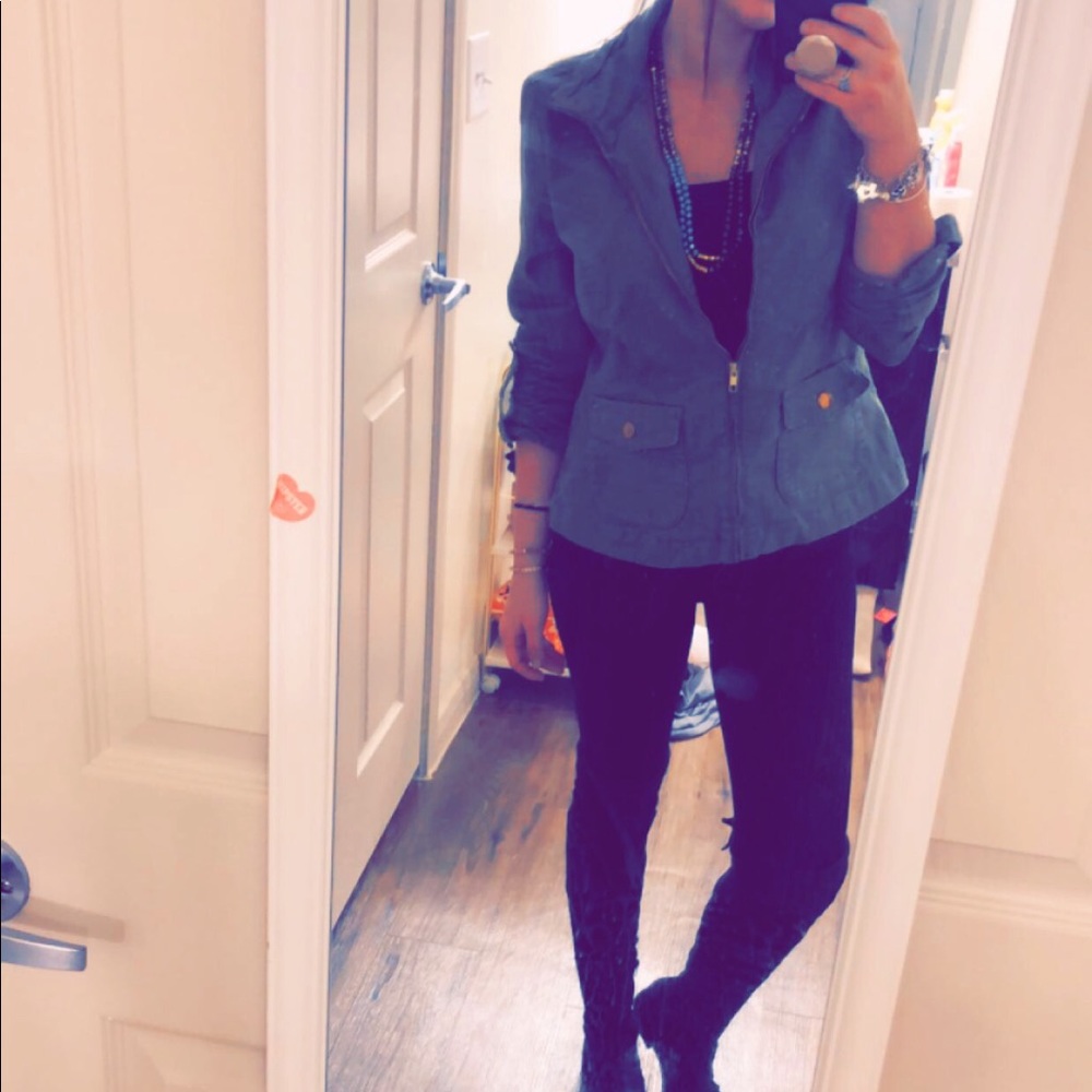 Olive green jacket